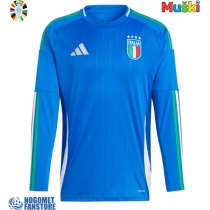 Italija Domaci Dres EP 2024 Dugi Rukav